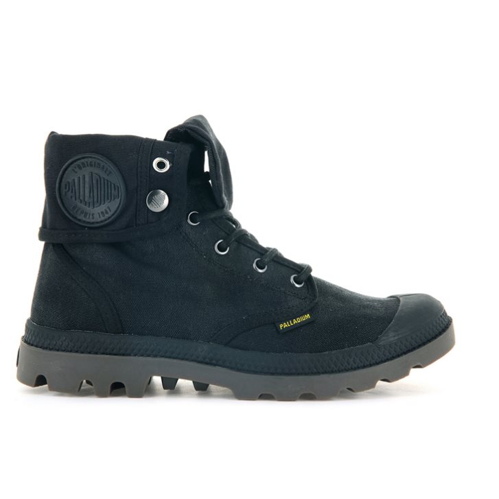 Pánské Boty Palladium Pampa Baggy WAX Černé | CZ ETP-01R